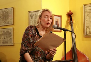 Annabelle Moseley, host of the String Poet Studio Series