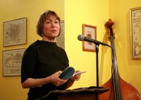 Kim Bridgford reading from "In The Extreme" at the String Poet Studio Series