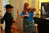 Cady Finlayson and Vita Tanga at the String Poet Studio Series