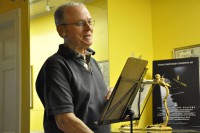 George Held reads at the String Poet Studio Series