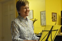 Barbara Novack reads at the String Poet Studio Series