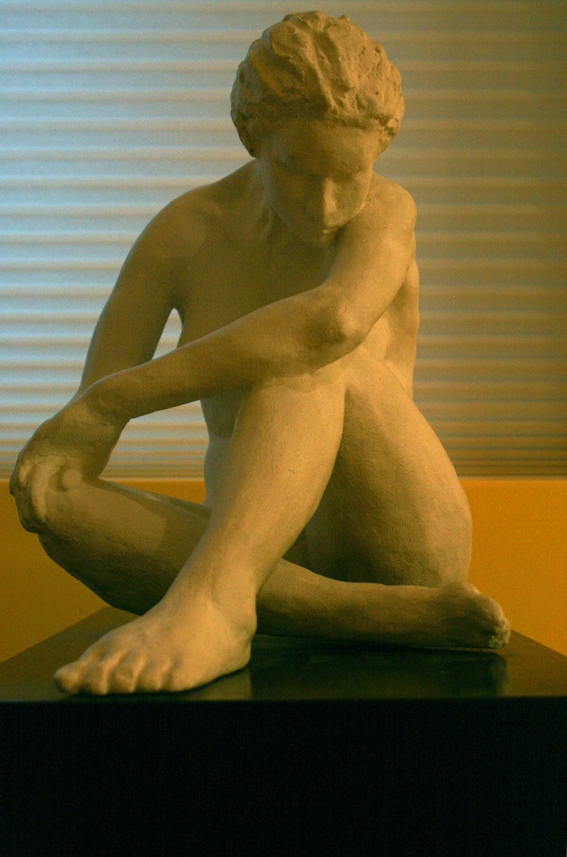 "Seated Nude" by Alfred Moskowitz