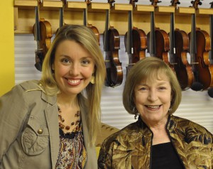 Barbara Crooker and Annabelle Moseley